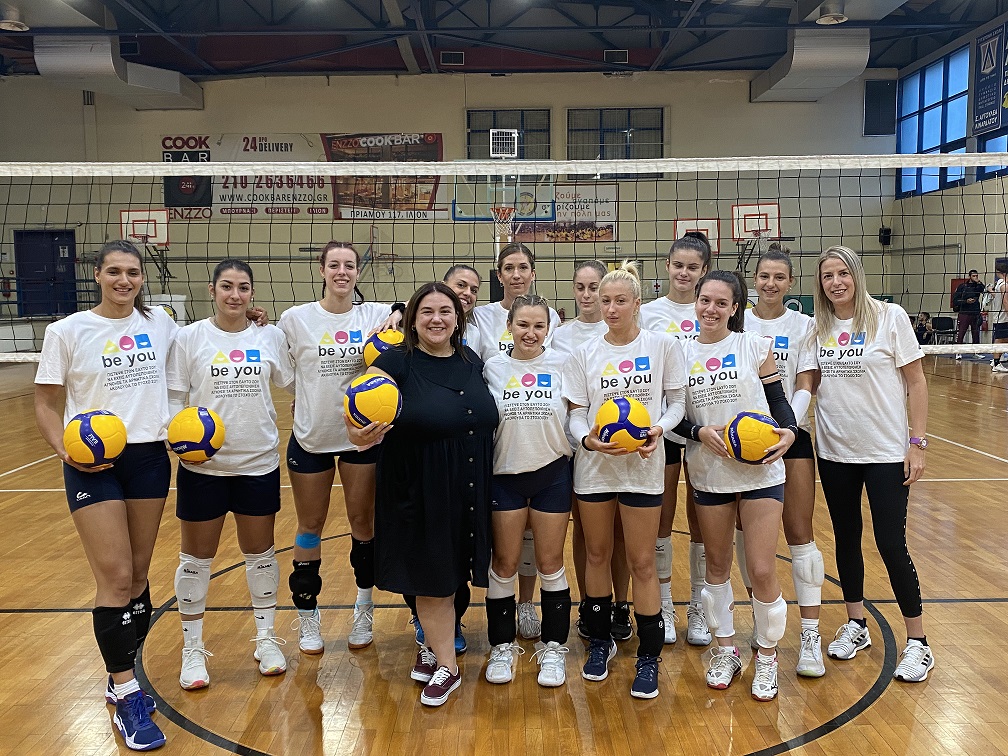 omada volei ginekon enosi iliou