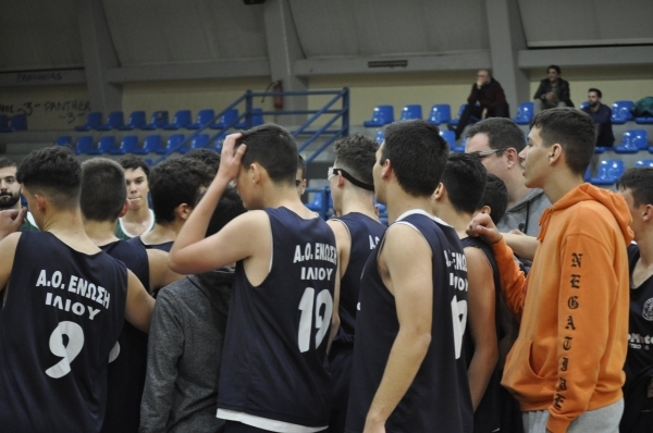 Α&#039; ΕΣΚΑ Παίδων: Ενωση Ιλίου - Τριπλή Κορώνα 69-56